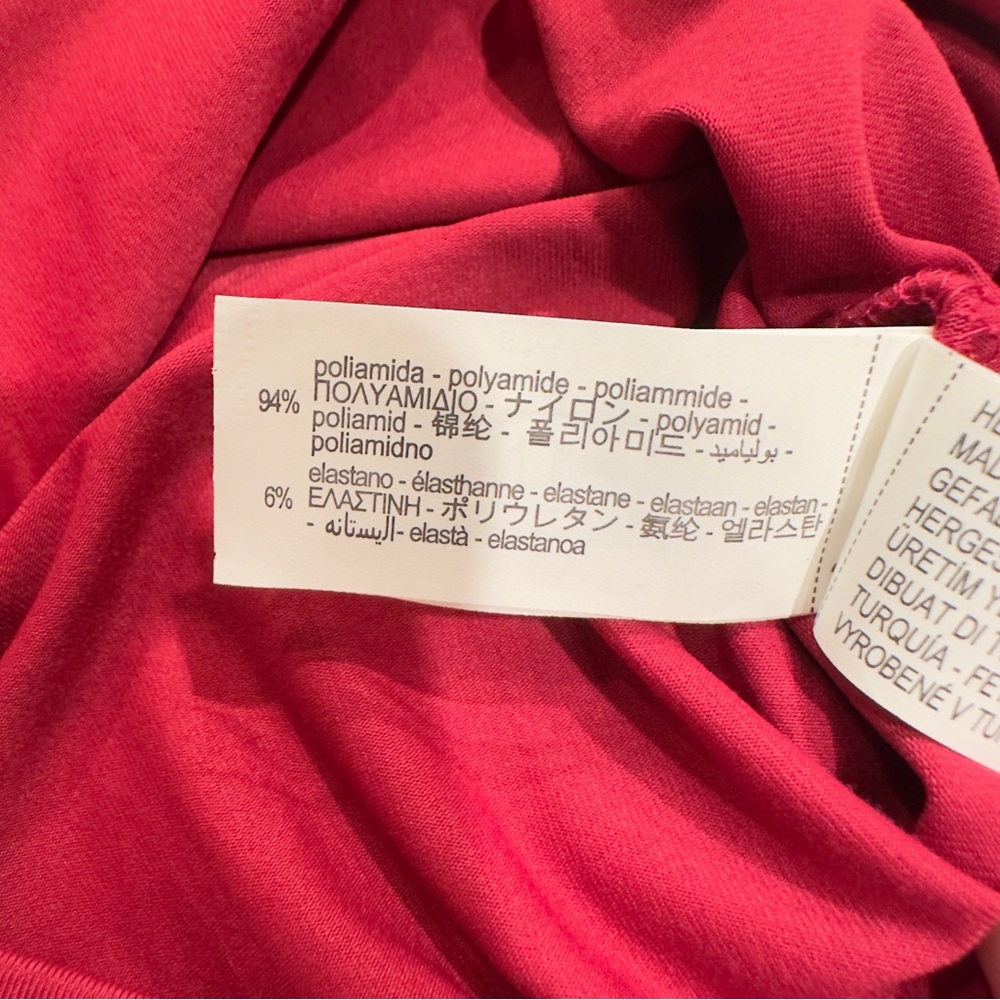 Zara Basic Red Tank Top Women's Small Casual Summer - Picture 6 of 6